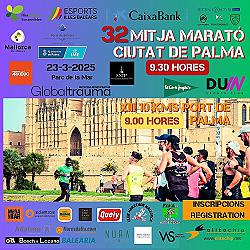 32a 1/2 Marató Ciutat de Palma - 10K Port de Palma 2025