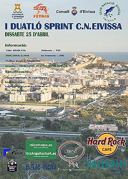 I Duatlón Sprint C.Natació Eivissa 2015