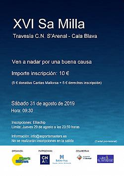 XVI Sa Milla - Travesia C.N. Arenal - Cala Blava 2019